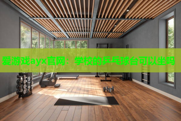 爱游戏ayx官网：学校的乒乓球台可以坐吗