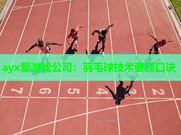 ayx爱游戏公司：羽毛球技术要领口诀