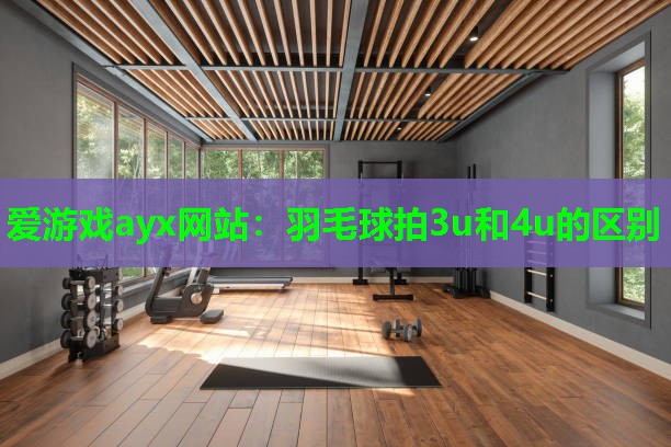 羽毛球拍3u和4u的区别