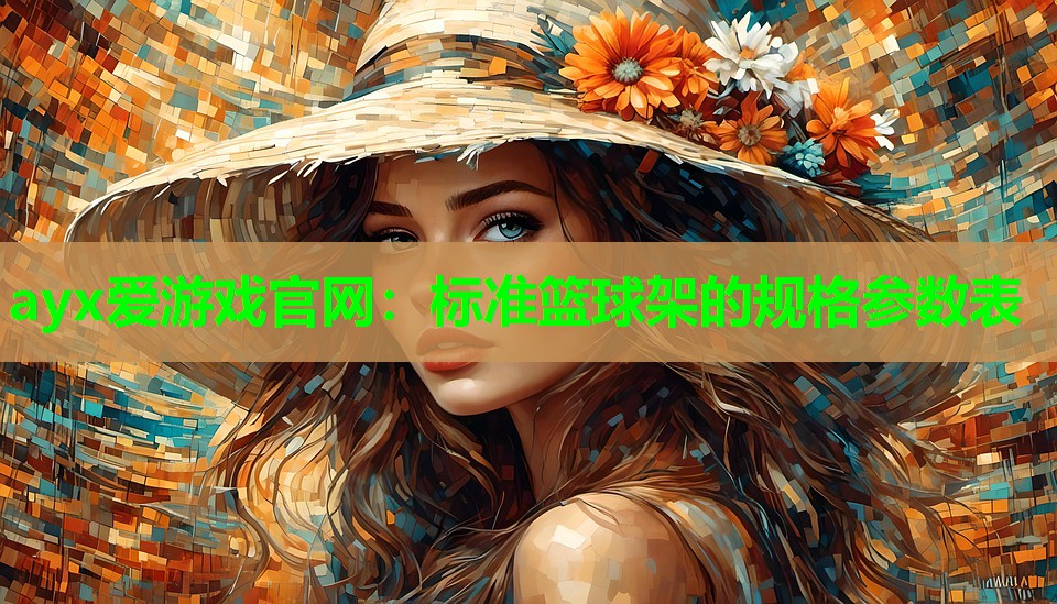 标准篮球架的规格参数表